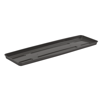 Rectangular RATTAN stand 60cm 21911 graphite