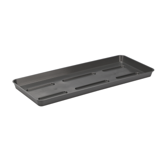 Rectangular RATTAN stand 40cm 21910 graphite