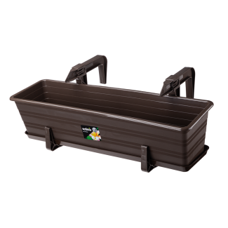 Rectangular stand 60cm 21896 brown