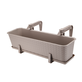 Rectangular RATTAN saucer 60cm 21911 caramel