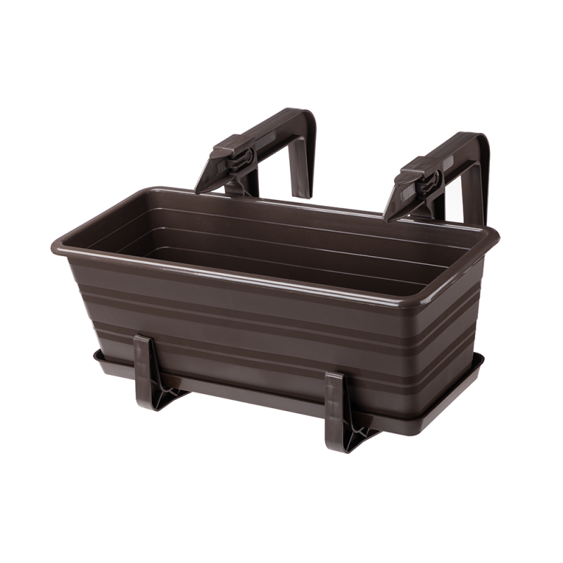 DRACO balcony flowerpot 40cm 29275 brown