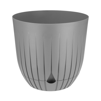 BRITTA 2 flowerpot 16cm 36577 gray