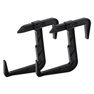 Set of holders for RATTAN balcony flowerpots, 2 pieces, 23837 anthracite