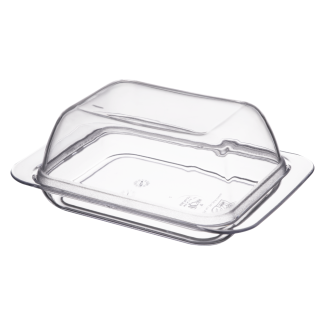 Transparent butter dish GRETA 06600
