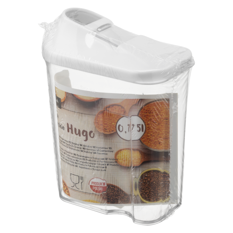 HUGO 0.75l 22457 white bulk container