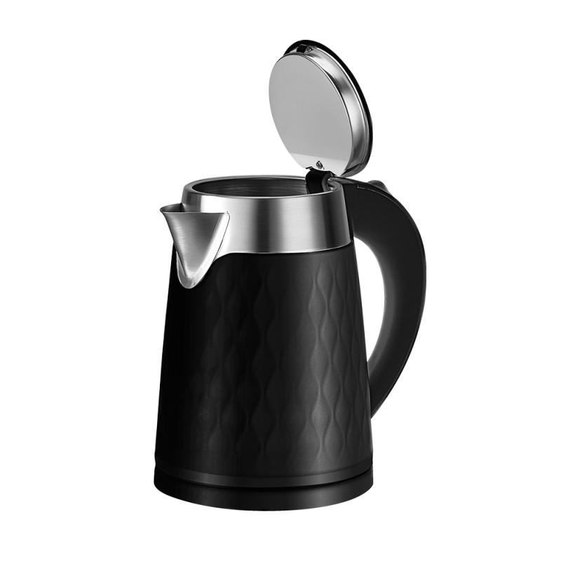 LOUIS 1.7l 28683 stainless steel/plastic electric kettle black