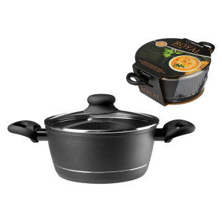 ROYAL pot with lid 20cm/2.5l 6736