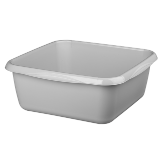 MOLLY square bowl 4.5l/26x26cm 21729 gray 
