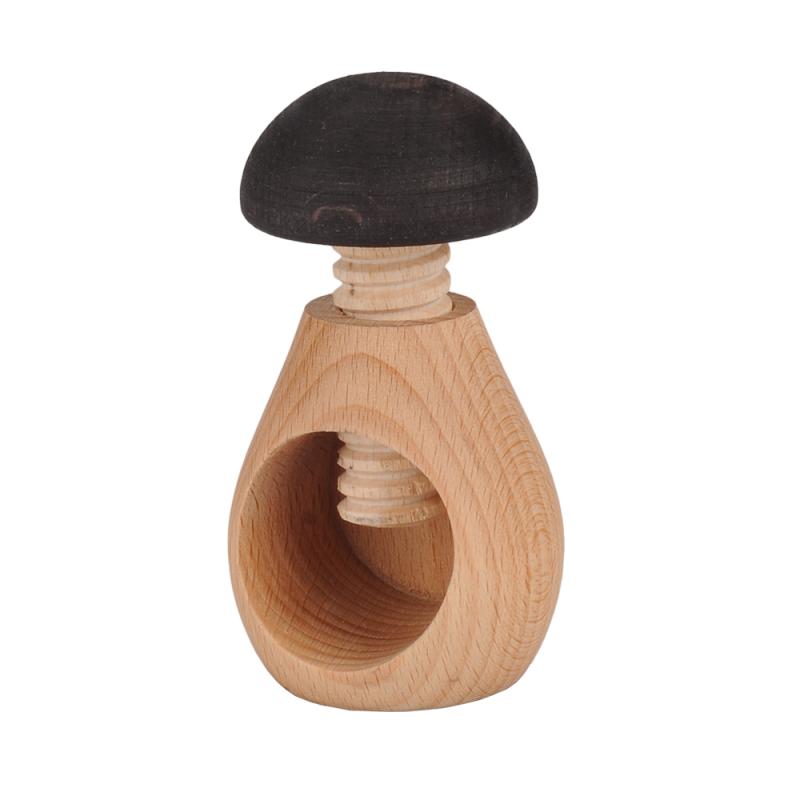Wooden Nutcracker Mushroom 0048