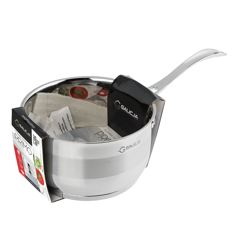 PRIMO stainless steel saucepan 16cm/1.8l 5032