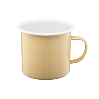 ROBERTO enamel mug 10cm/0.75l 15800 yellow