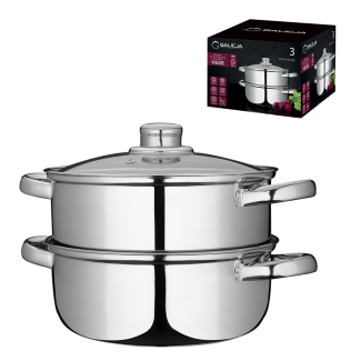 Steamer set 20cm VEGE 3 pieces 19884