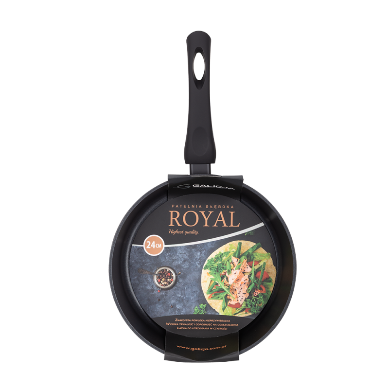 Deep frying pan ROYAL 24cm 29845