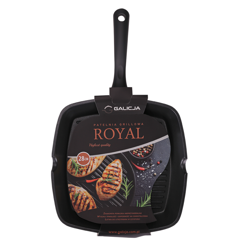 ROYAL grill pan 28cm 20538