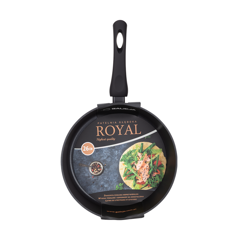 Deep frying pan ROYAL 26cm 29852