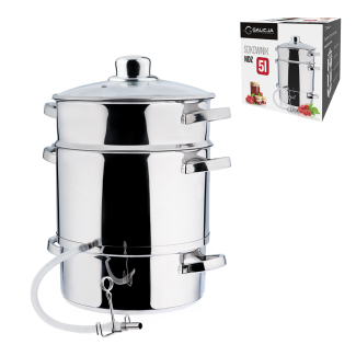 Stainless steel juicer 5l 9585