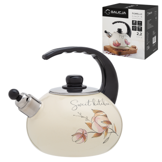 FIORELLO enamel kettle 2.2l 29032 pattern 4