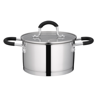 TORRES stainless steel pot 26cm/7l 31824