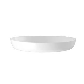 CRISTAL saucer 11cm (12) white