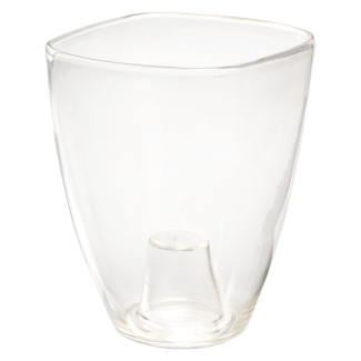 Orchid planter 12cm 5025 transparent