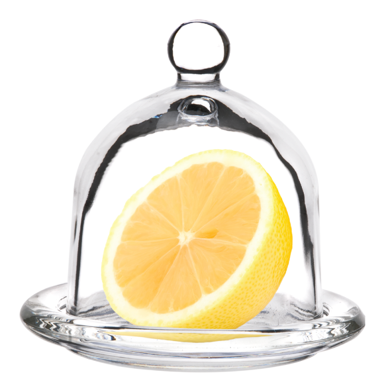 Glass lemon container LEMON 20402