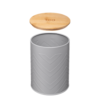GOMERO TEA 32197 metal container gray
