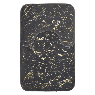 MARLENE bathroom mat set 50x80/50x40cm 2 pieces 29046 dark gray