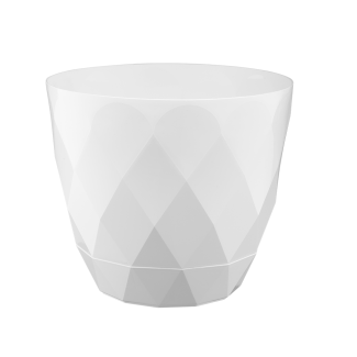 KARO cover with base 17.5cm 28106 white