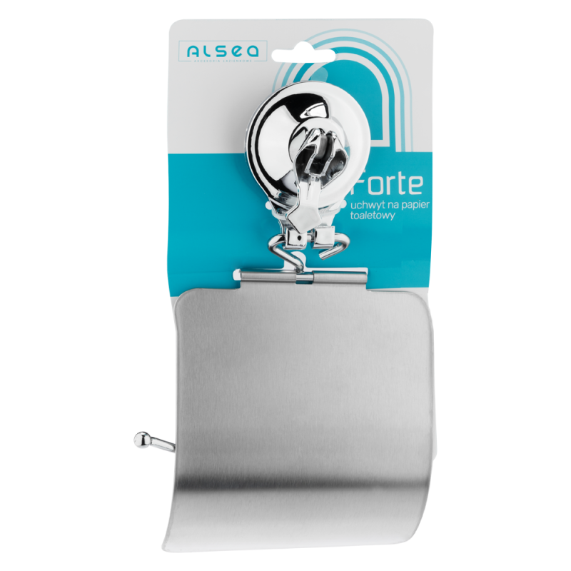 Toilet paper holder with flap FORTE 9941