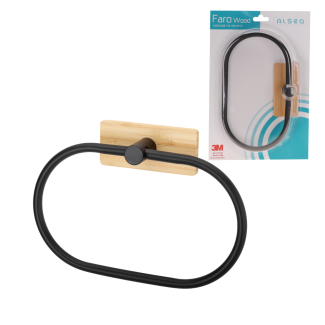 FARO WOOD 18238 oval towel rack