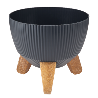 NOSTALGIA bowl on legs 19cm 13516 anthracite