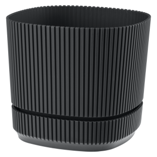 PERA 3 flowerpot 17cm 09328 anthracite