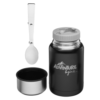 Stainless steel lunch thermos ADVENTURE 500ml 17491 pattern 1