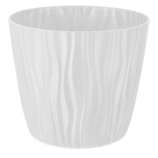 SAHARA flowerpot 22cm 07621 white
