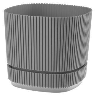 PERA 3 flowerpot 17cm 09328 gray