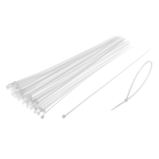 HOBBY cable ties 25cm 80 pieces 13004 white