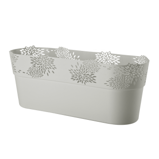 Oval cover ASTER 32cm 20539 gray