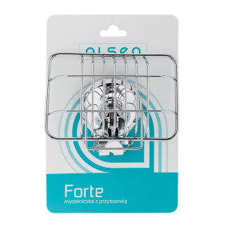 Soap dish with suction cup FORTE 9120