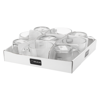 JUSTIN mug 380ml 25880 (tray of 9 pieces)