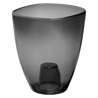 Orchid plant pot 12cm 5025 graphite