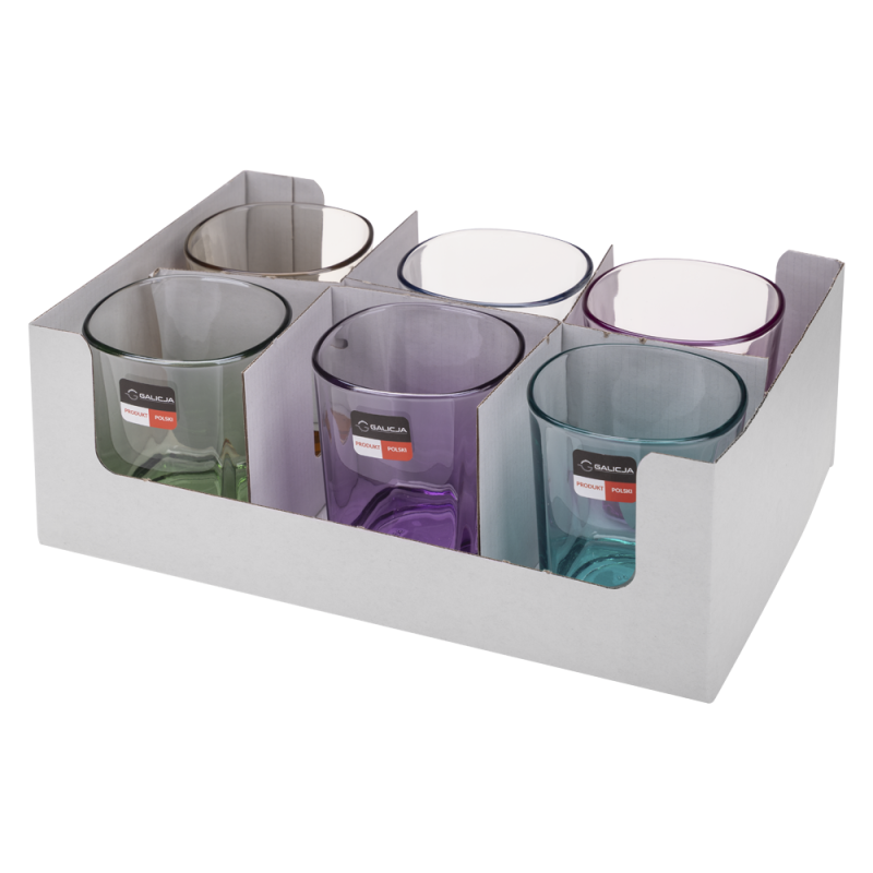 COLORS glass 250ml 20200 (tray of 6)