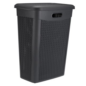WILLOW laundry basket 43l 27236 graphite