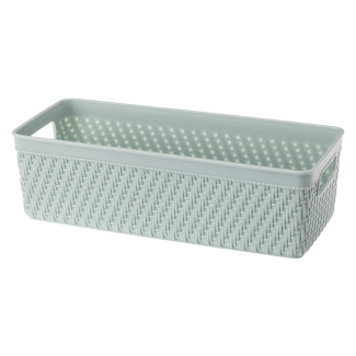 LUIS basket 24x10.4x7.2cm 29647 mint