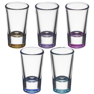 Set of COLORS SALUTE glasses 28ml 6 pieces 12595