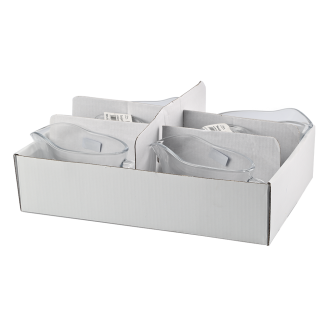 GRACE glass sauceboat 160ml 27059 (tray of 6 pieces)