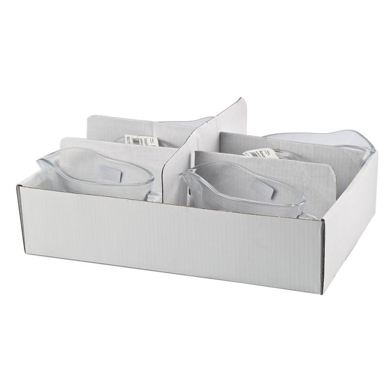 GRACE glass sauceboat 160ml 27059 (tray of 6 pieces)