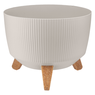 NOSTALGIA bowl on legs 29cm 13684 beige