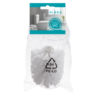 Toilet brush head 0169 white