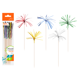 NJ PALMS snack sticks 12 pcs, 15 cm 71850