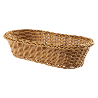 COMBO 5974 oblong basket brown